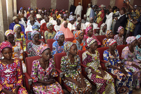 Kidnapped Nigeria Chibok girl free after seven years: governor Kidnapped Nigeria Chibok girl free after seven years: governor