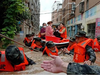 China cities declare rain 'red alerts' as flood death toll hits 21 China cities declare rain 'red alerts' as flood death toll hits 21