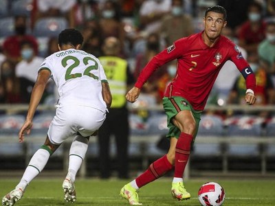 History man Ronaldo saves Portugal as France held in World Cup qualifying