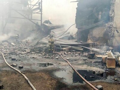 Fire kills 15 at Russian explosives factory