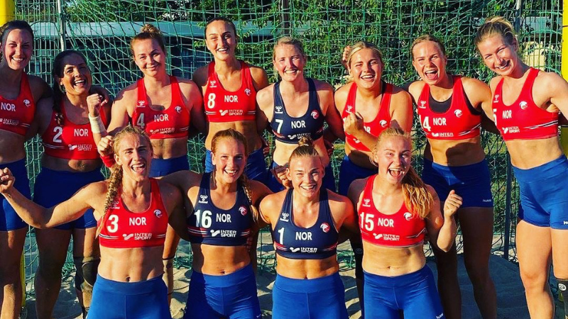 Bikinis will no longer be mandatory for female beach handball players