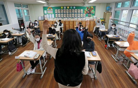 South Korean schools resume full in-person classes
