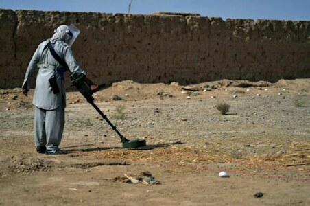 Clearing Afghanistan's landmines one careful step a time