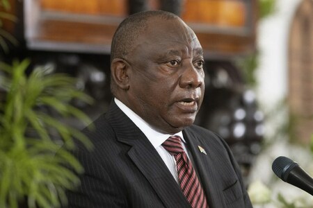 South African President Cyril Ramaphosa tests positive for Covid-19