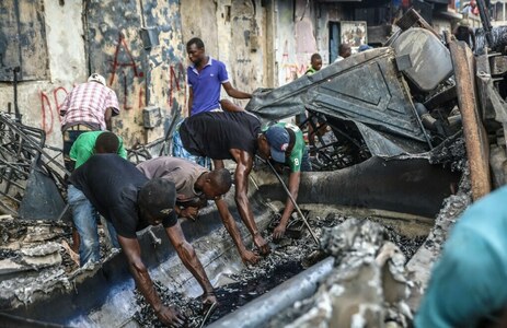 75 dead in Haiti truck explosion amid fears toll will rise 75 dead in Haiti truck explosion amid fears toll will rise