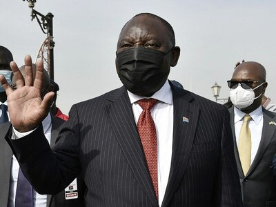 South Africa's Ramaphosa recovered from Covid, resumes work