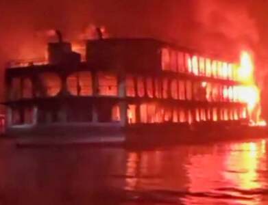 37 dead in Bangladesh ferry fire horror