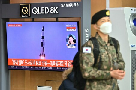 North Korea fires suspected ballistic missile into sea
