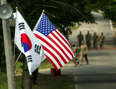 US forces in South Korea raise COVID-19 alert amid record infections