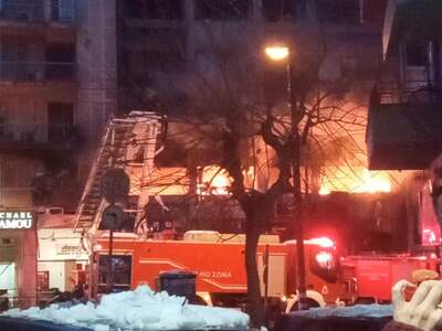 Blast in Greek capital damages buildings, one injured