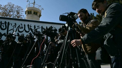 Rights groups blame Taliban for missing journalists