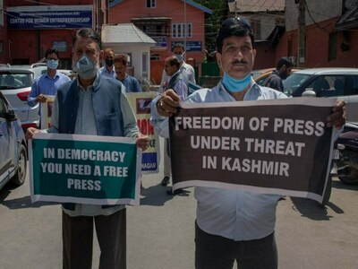 India: bad record of media freedoms