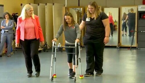 Spinal cord implant helps paralysed patients walk again