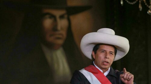 Peru's president swears in new cabinet, his fourth in six months