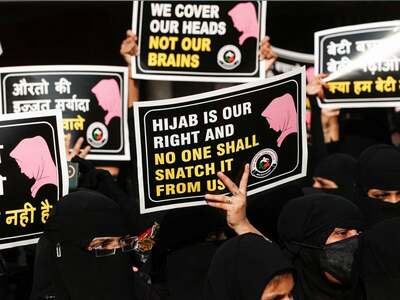 Indian Muslim students say hijab ban forces choice of religion or education