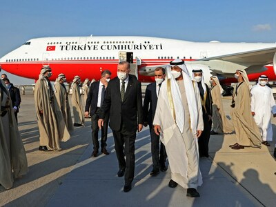 Erdogan calls on UAE businesses to invest in Turkey