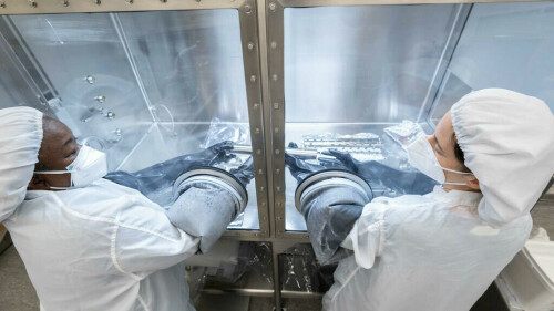 NASA opens sample taken from the Moon 50 years on
