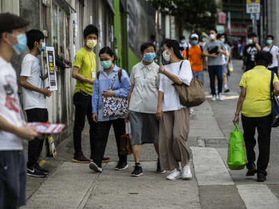 Hong Kong leader says no plans to tighten COVID social distancing measures