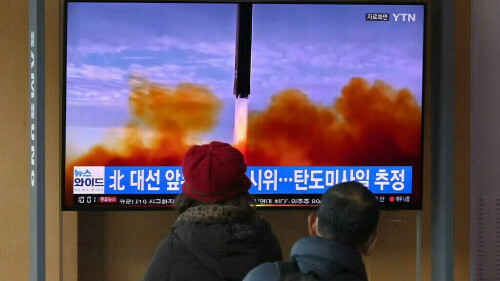 North Korea fires &lsquo;multiple rocket launchers&rsquo;: Seoul