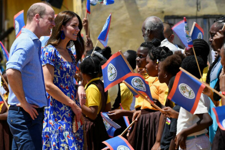 British royals dance, make chocolate in Belize as tour brightens