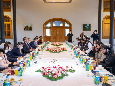 Taliban vow to address 'all concerns' of China as Wang visits