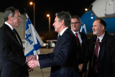 US top diplomat in Israel for landmark Arab talks