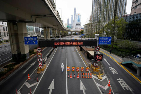 Half of Shanghai in lockdown to curb Covid-19 outbreak