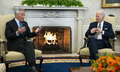 Biden says US moving &lsquo;strongly&rsquo; on Asia-Pacific despite Russia crisis