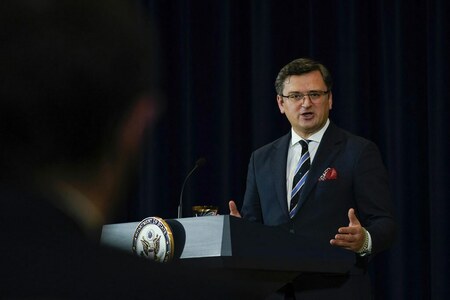 Ukrainian FM calls for Russians to stop firing at nuclear plant