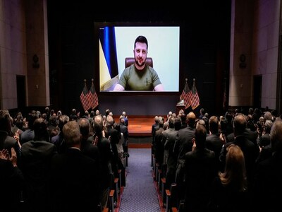 Ukraine's Zelenskiy asks US Congress to 'protect our sky' against Russia