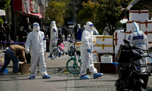 Shanghai asks entire city to self-test for COVID as frustration grows