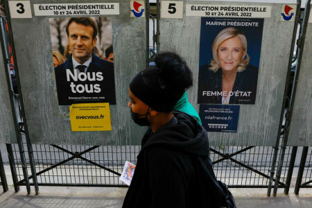 Macron faces a tough fight as France votes on Sunday