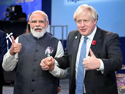UK&rsquo;s Johnson to offer India alternatives to Russia ties on visit