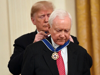 Retired longtime US senator Orrin Hatch dies at age 88