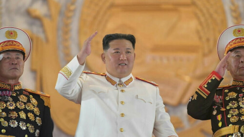 Kim vows to &lsquo;strengthen&rsquo; North Korea&rsquo;s nuclear weapons at parade