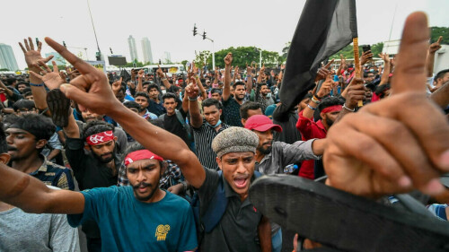 National strike in Sri Lanka to demand govt step down