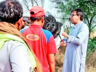 Police arrest driver who hit Shahbaz Gill on motorway