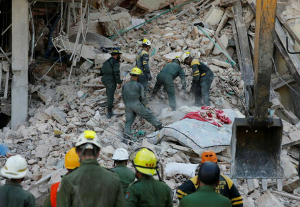 Grim search in blown-out Havana hotel, death toll at 26