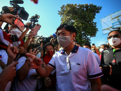 Son of Philippines dictator Marcos headed for presidency with huge election lead