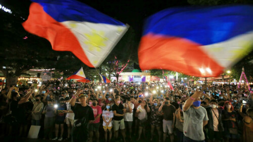 Philippine dictator&rsquo;s son wins landslide presidential victory