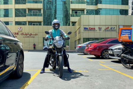 Foreign food delivery drivers stage rare strike in Dubai