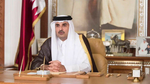 Qatar&rsquo;s emir to travel to Tehran on Thursday