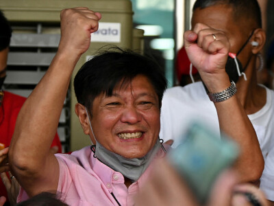 Ferdinand Marcos Jr claims victory in Philippines election