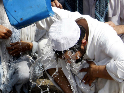 Pakistan parched and pummelled by blistering heatwave, nearly 50C in Jacobabad