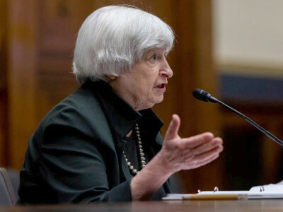 Yellen to meet Polish prime minister at start of trip to G7 finance meeting