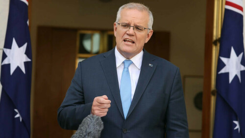 Australia PM makes final push for re-election