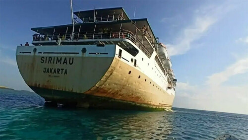 Trapped Indonesian ferry with 800 on board dislodged: military