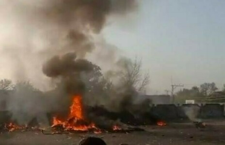 PAF trainer aircraft crashes near Mianwali, pilot survives
