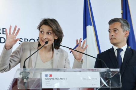 French interior minister accused of lying over Champions League chaos