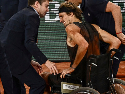 Zverev concerned injury &lsquo;very serious&rsquo; after French Open exit